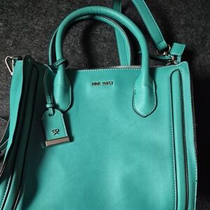 Nine West Teal Shoulder Bag